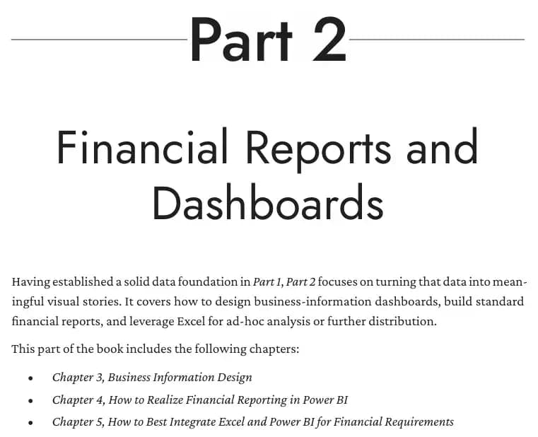 کتاب Power BI for Finance — تصویر ۳
