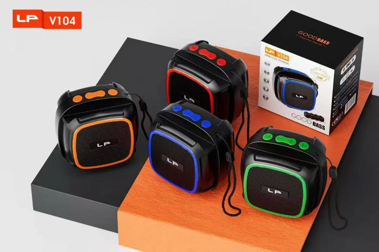 اسپيكر بلوتوثی قابل حمل LP مدل V104