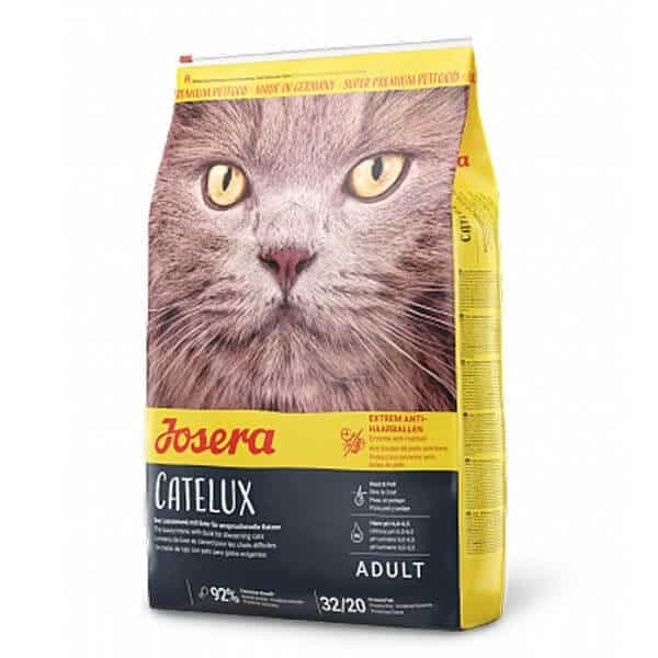 غذای خشک گربه جوسرا کتلوکس (Josera Catelux) ضد گلوله مویی