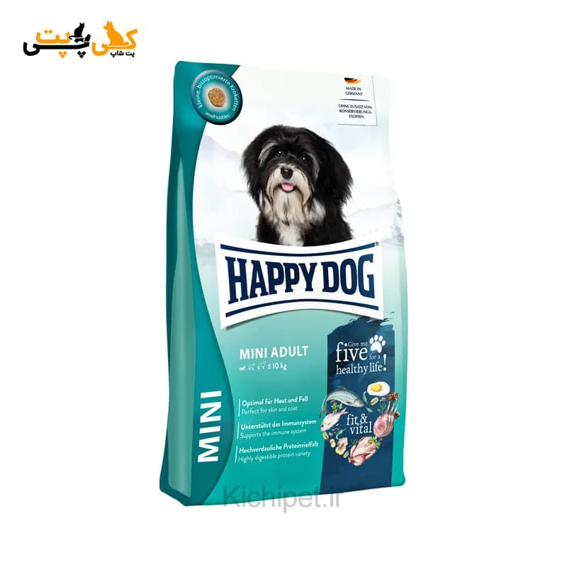 غذای خشک سگ هپی داگ Happy Dog Mini Adult – وزن 10 کیلوگرم