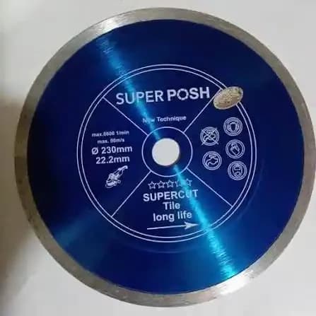 صفحه (تیغ) بزرگ سرامیک بر 230 سوپر پوش SUPER POSH