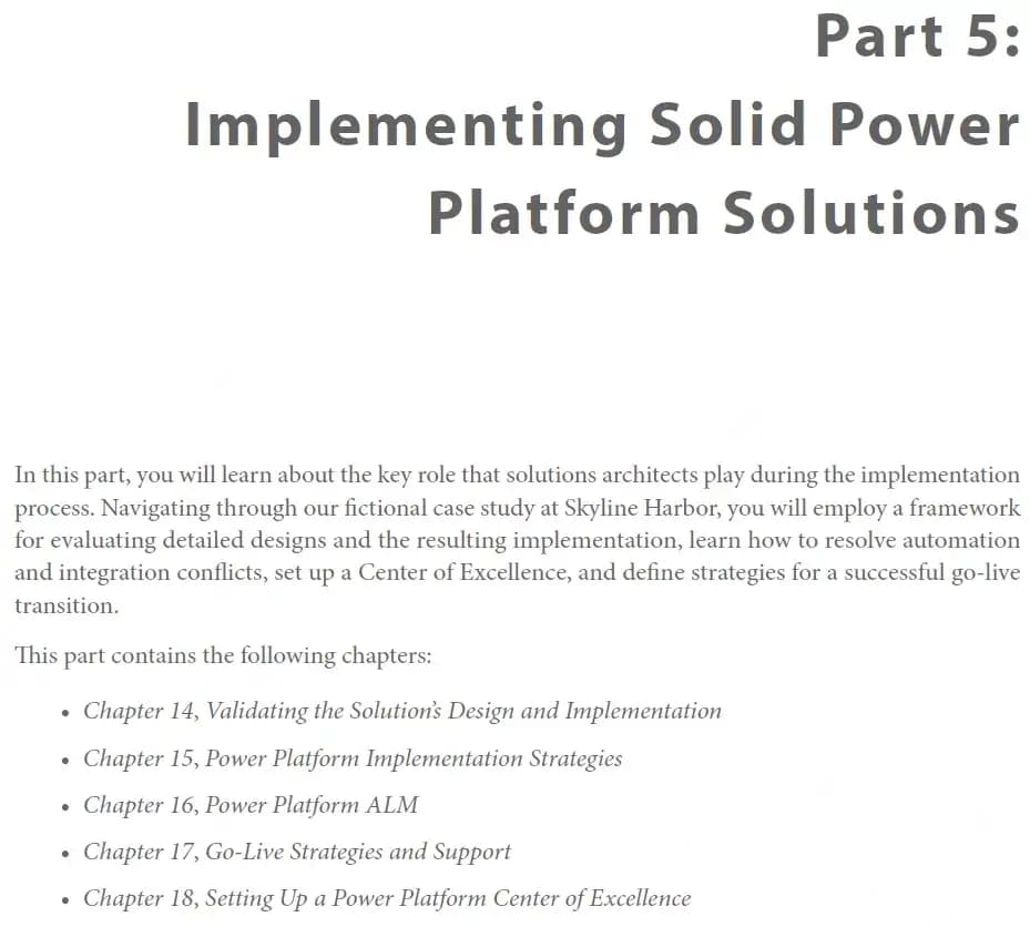 کتاب Microsoft Power Platform Solutions Architect’s Handbook — تصویر ۵