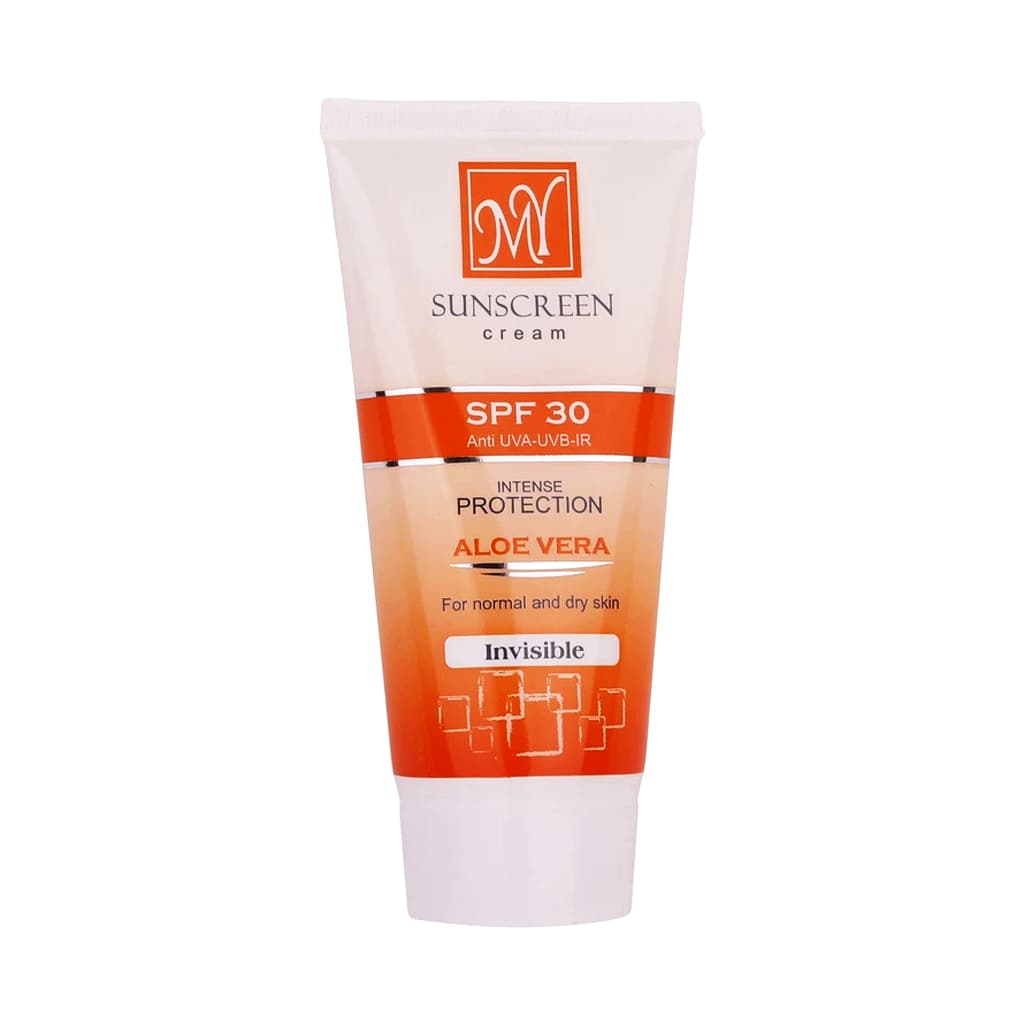 کرم ضد آفتاب مای SPF30 بی‌رنگ | محافظت روزانه بدون اثر سفیدکنندگی