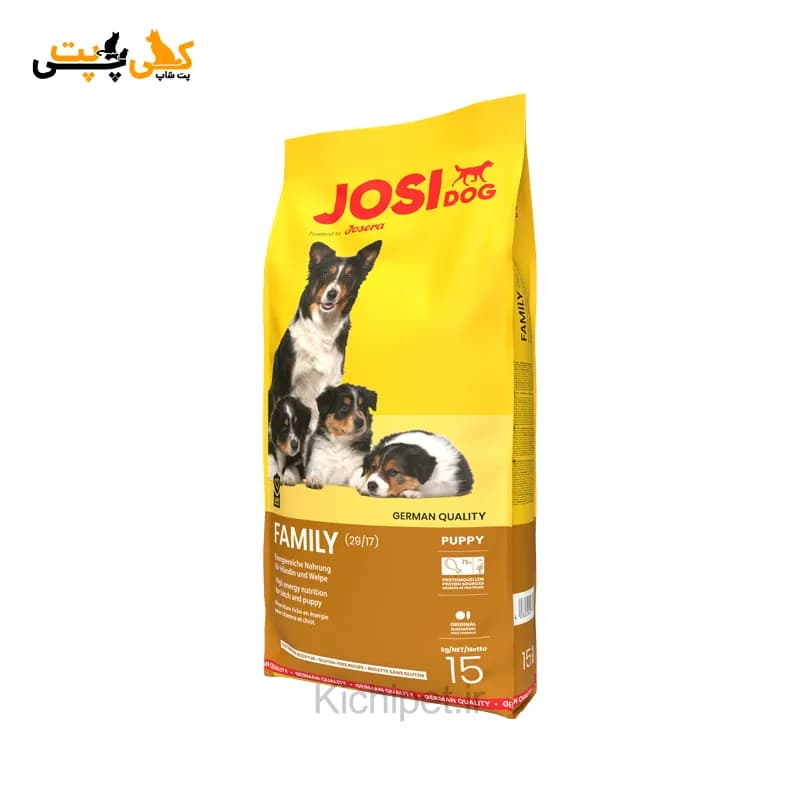 غذای سگ جوسی داگ فمیلی جوسرا JosiDog Family – وزن 15 کیلوگرم — تصویر ۲