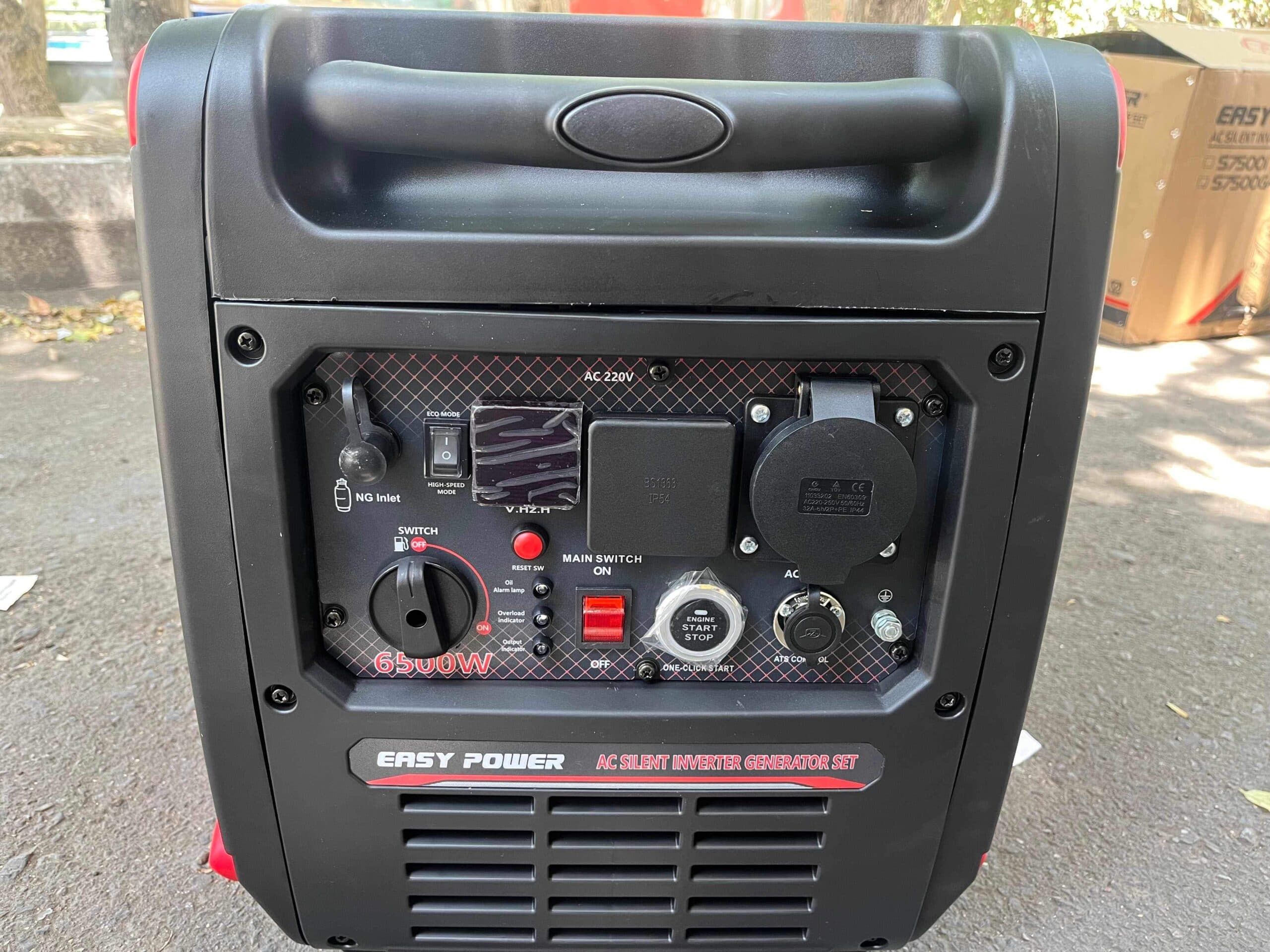 موتور برق 6.8 کیلووات سه گانه سایلنت ایزی پاورS7500GAS — تصویر ۳