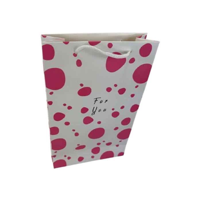 بگ مقوایی بزرگ 12 عددی طرح For you — تصویر ۲