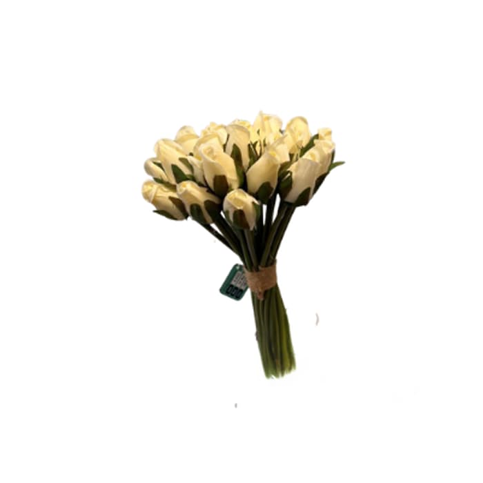 دسته گل غنچه رز ریز مصنوعی — تصویر ۸