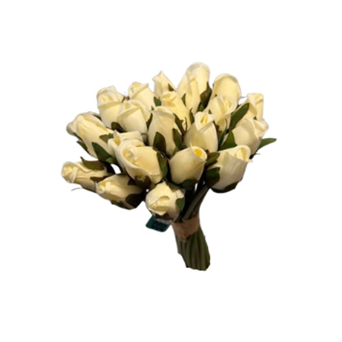 دسته گل غنچه رز ریز مصنوعی — تصویر ۴