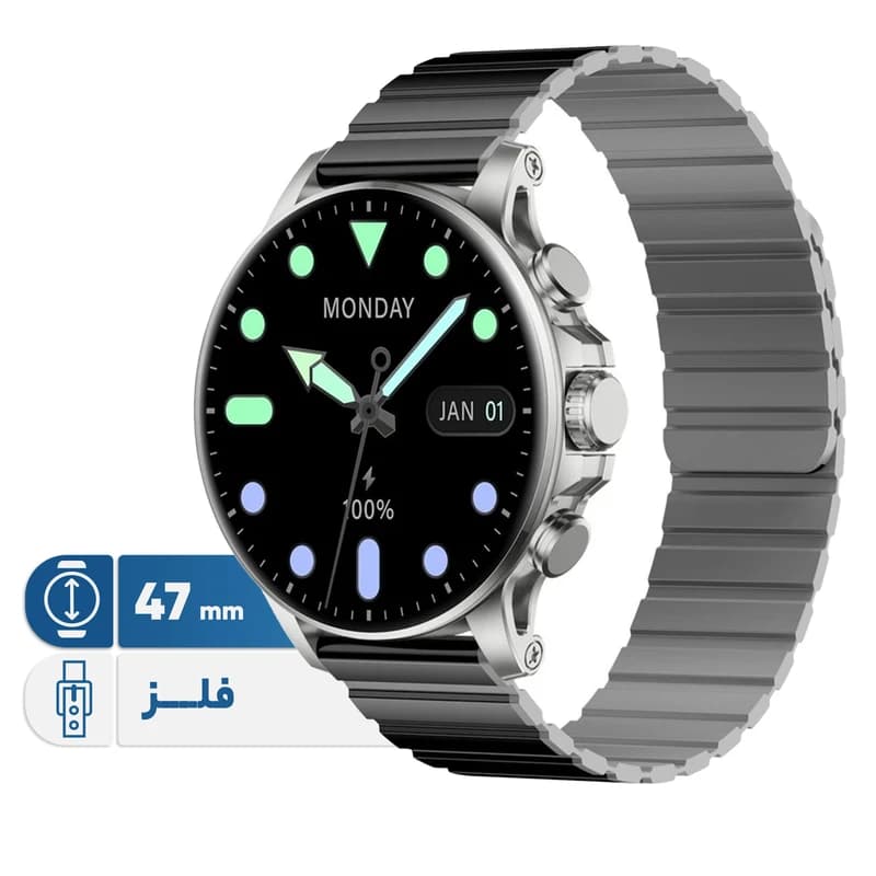 ساعت هوشمند گلوریمی M2 MAX LTD با نمایشگر AMOLED — تصویر ۲
