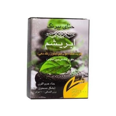 پودر تقویت مو حنا بی رنگ ابریشم