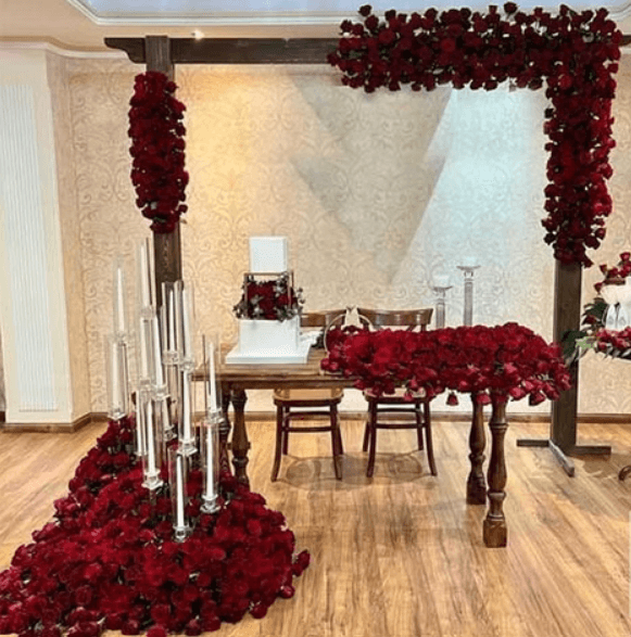 گل آرایی بله برون تهران | کد: 5036