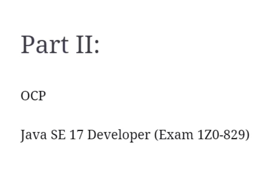 کتاب OCP Oracle Certified Professional Java SE — تصویر ۳