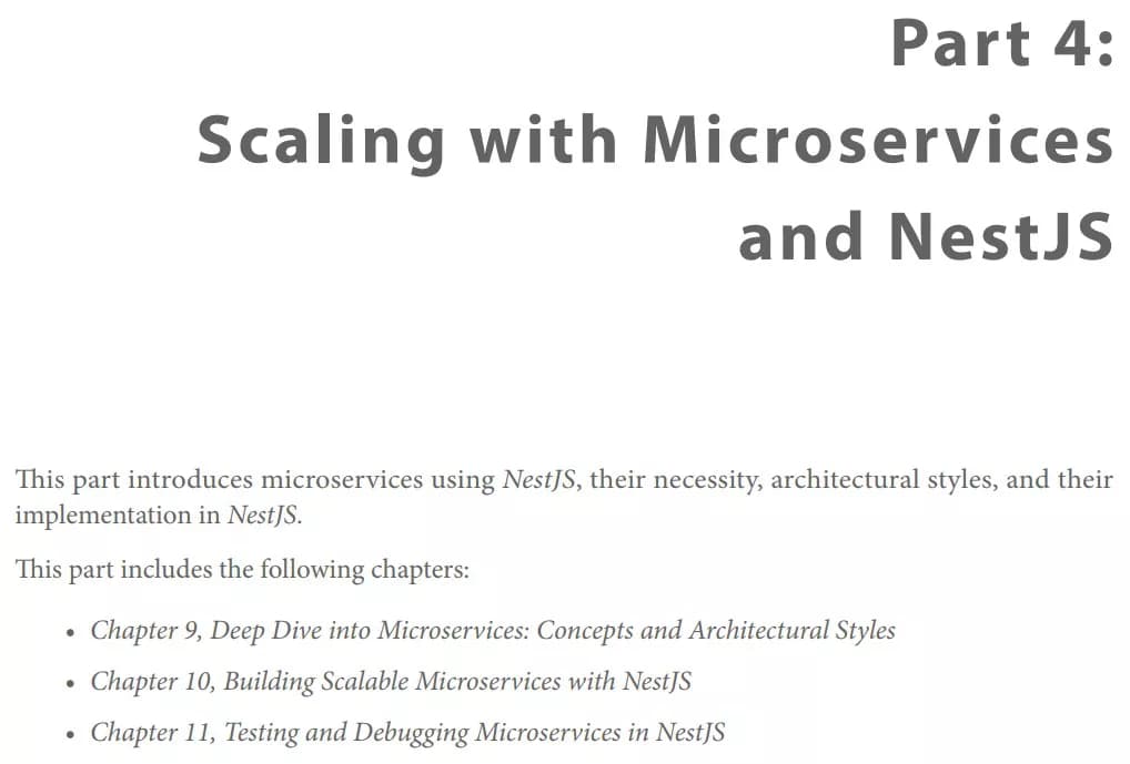 کتاب Scalable Application Development with NestJS — تصویر ۳