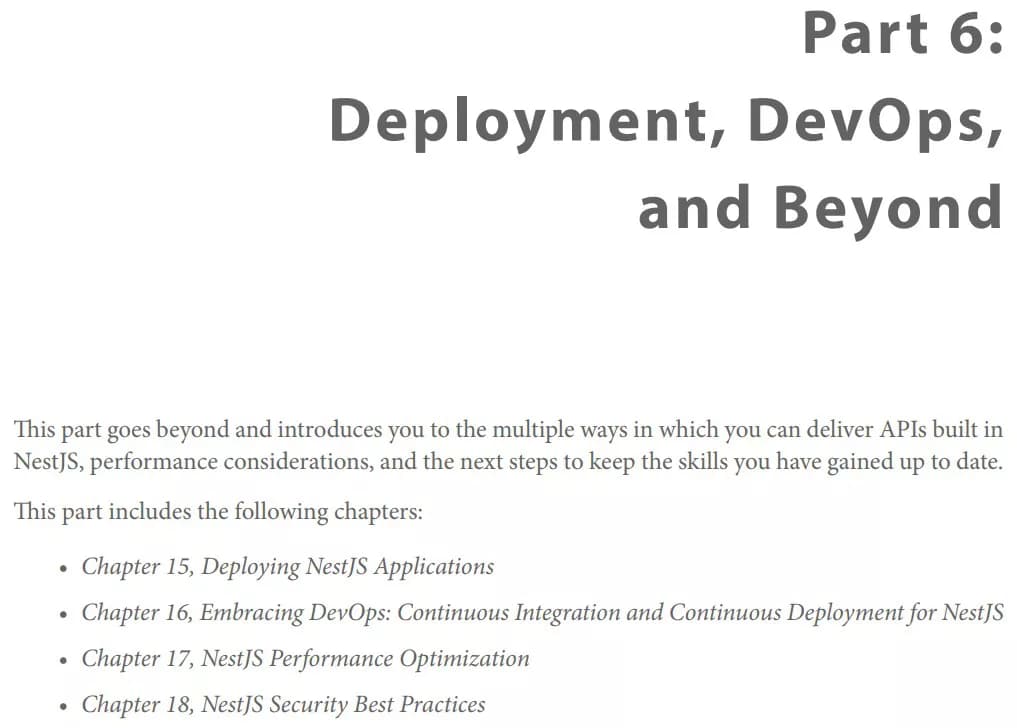 کتاب Scalable Application Development with NestJS — تصویر ۴