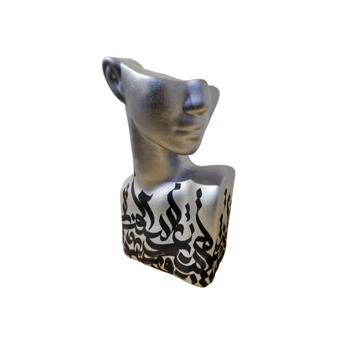 تندیس نیم رخ کالیگرافی — تصویر ۳