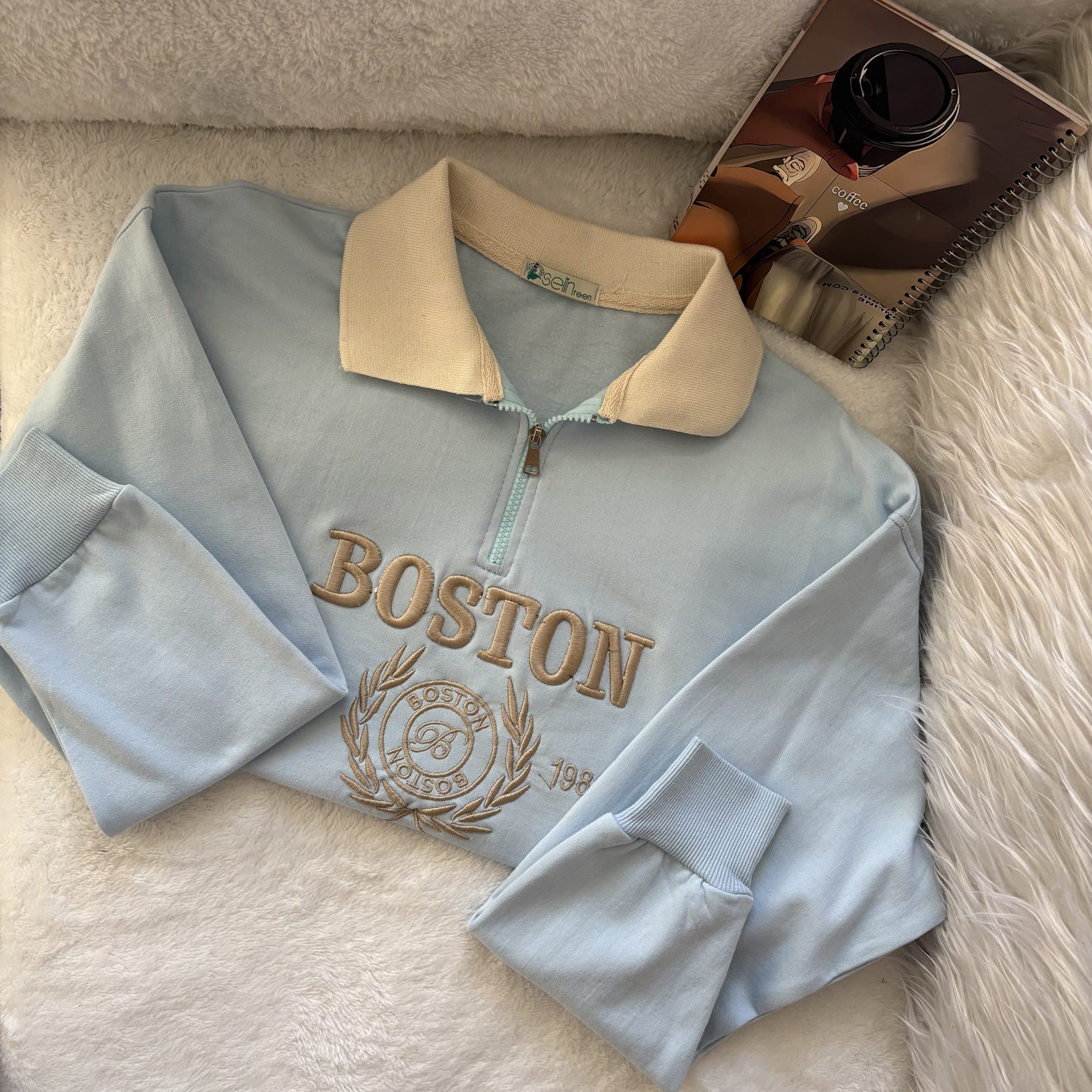 دورس تو کرکی یقهدار Boston — تصویر ۳