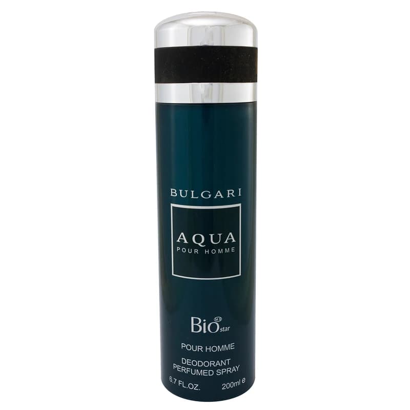 اسپری بدن مردانه بیو استار مدل AQVVA BULGARI3