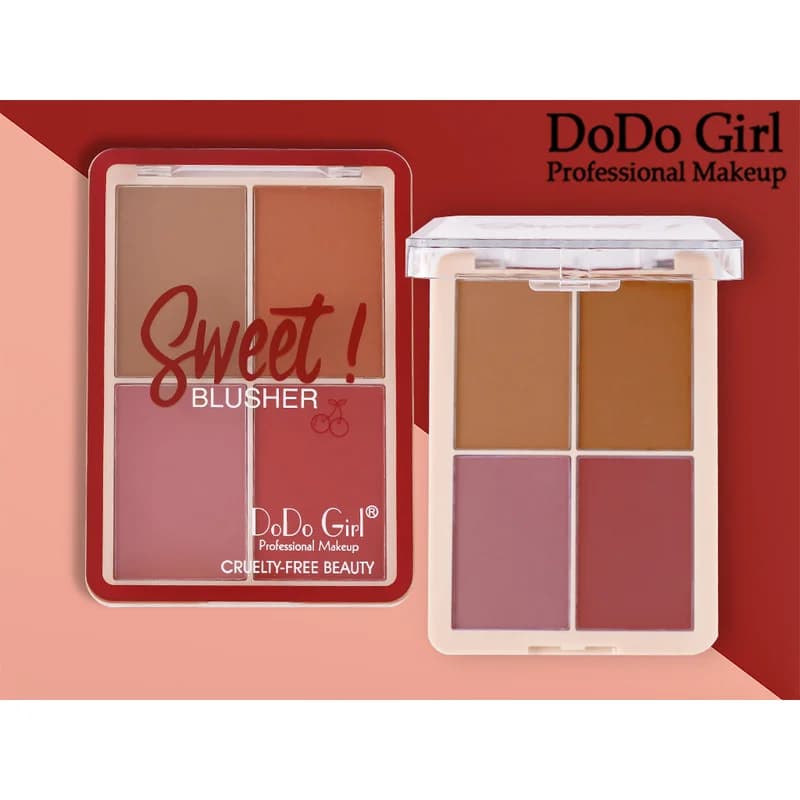 پالت رژ گونه دودوگرل مدل Sweet شماره 02 — تصویر ۳
