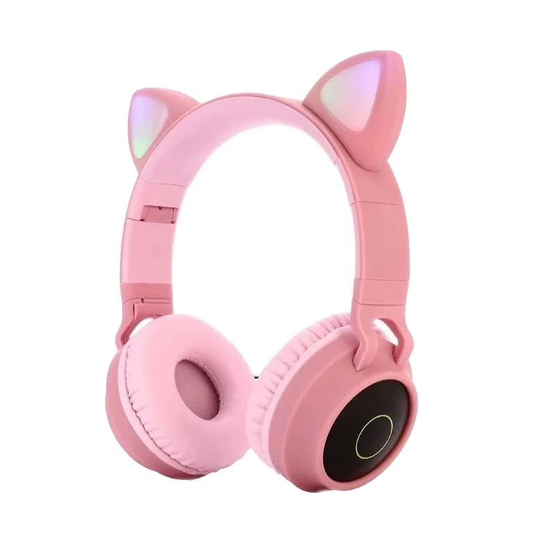 هدفون بلوتوثی گربه ای GJBY مدل CA-028 بی سیم — تصویر ۲