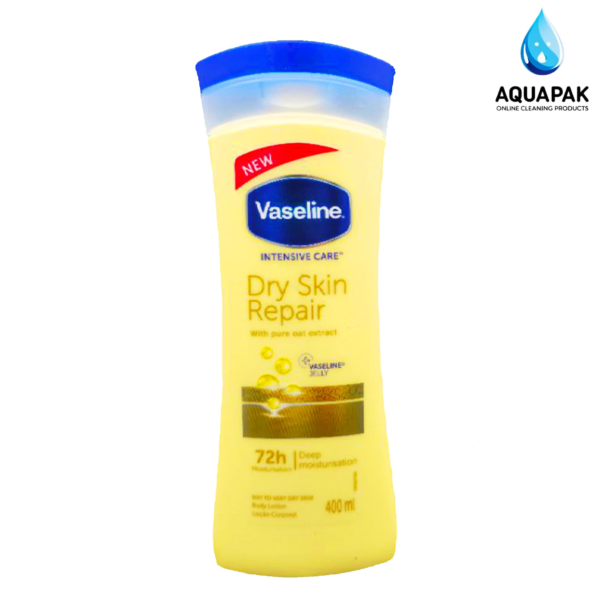 لوسیون بدن وازلین مدل Dry Skin Repair مناسب پوست خیلی خشک حجم 400 میل
