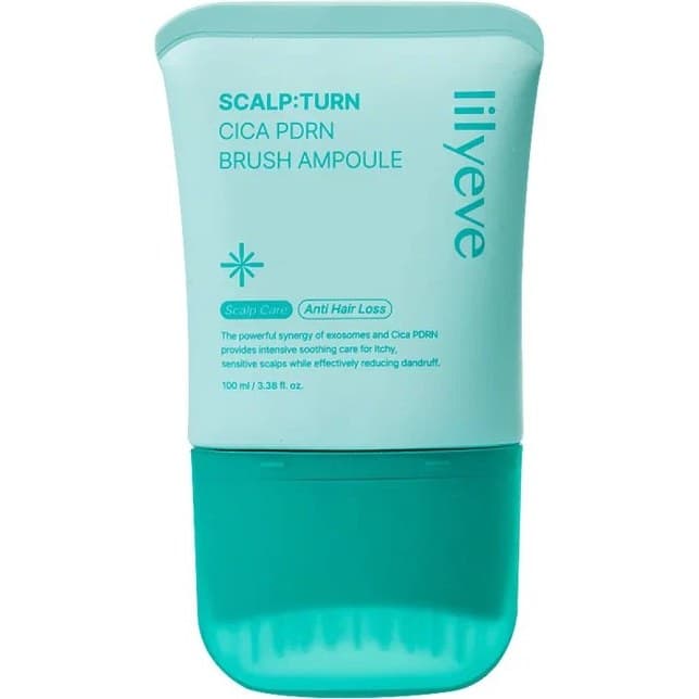 سرم اسکالپ ضد ریزش و خارش کف سر لیلیوئه مدل lilyeve SCALPTURN Cica PDRN Serum حجم 100 میلی لیتر