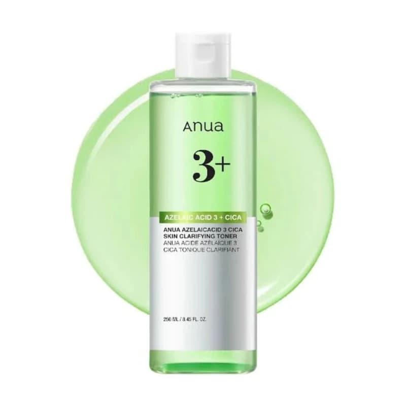 تونر آزلائیک اسید آنوا مدل Anua Azelaic Acid 3 CICA Toner حجم 250 میل — تصویر ۲