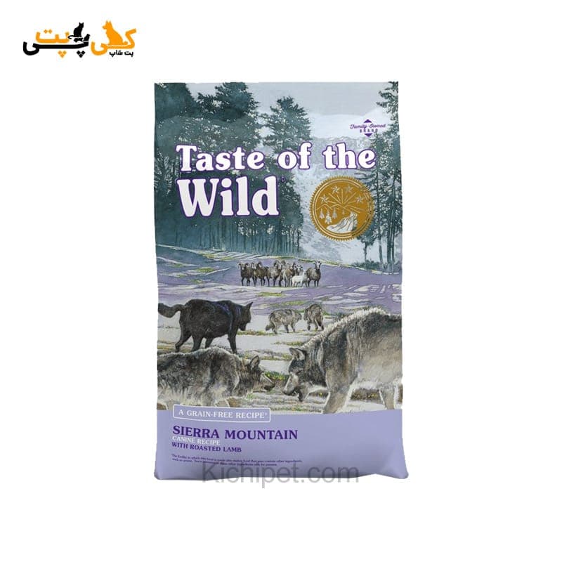غذای خشک سگ تیست آف د وایلد مدل Sierra Mountain – وزن 2 کیلوگرم