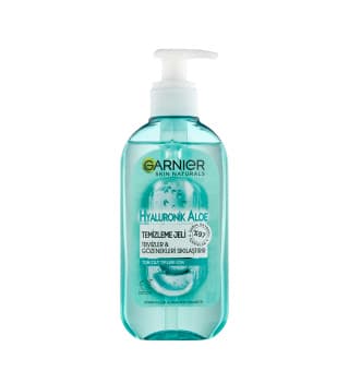 ژل شستشوی صورت گارنیر آبرسان با عصاره آلوئه ورا مدل Garnier Moisturizing Gel With Aloe Vera