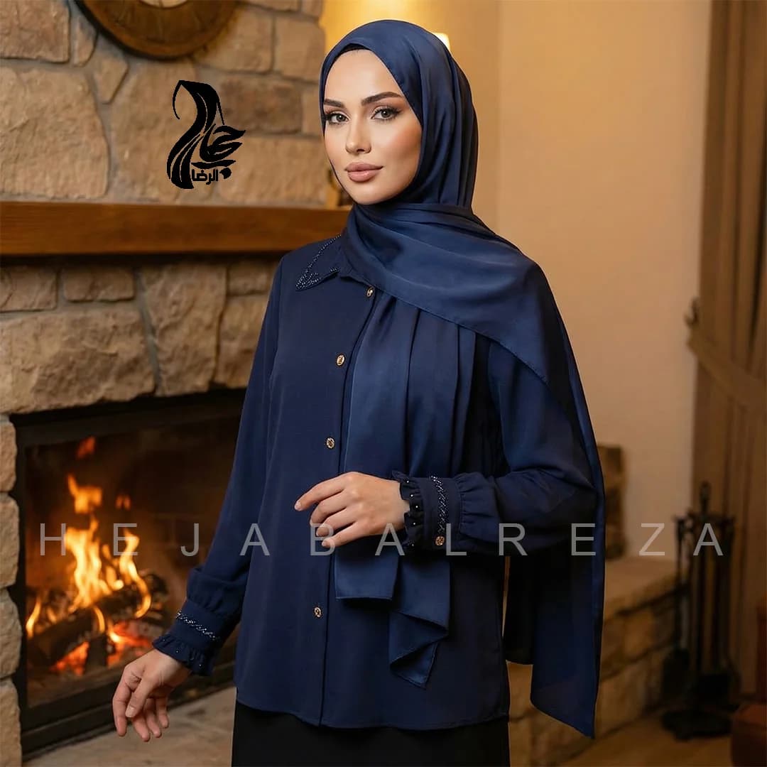 شومیز سنگ دوزی — تصویر ۷
