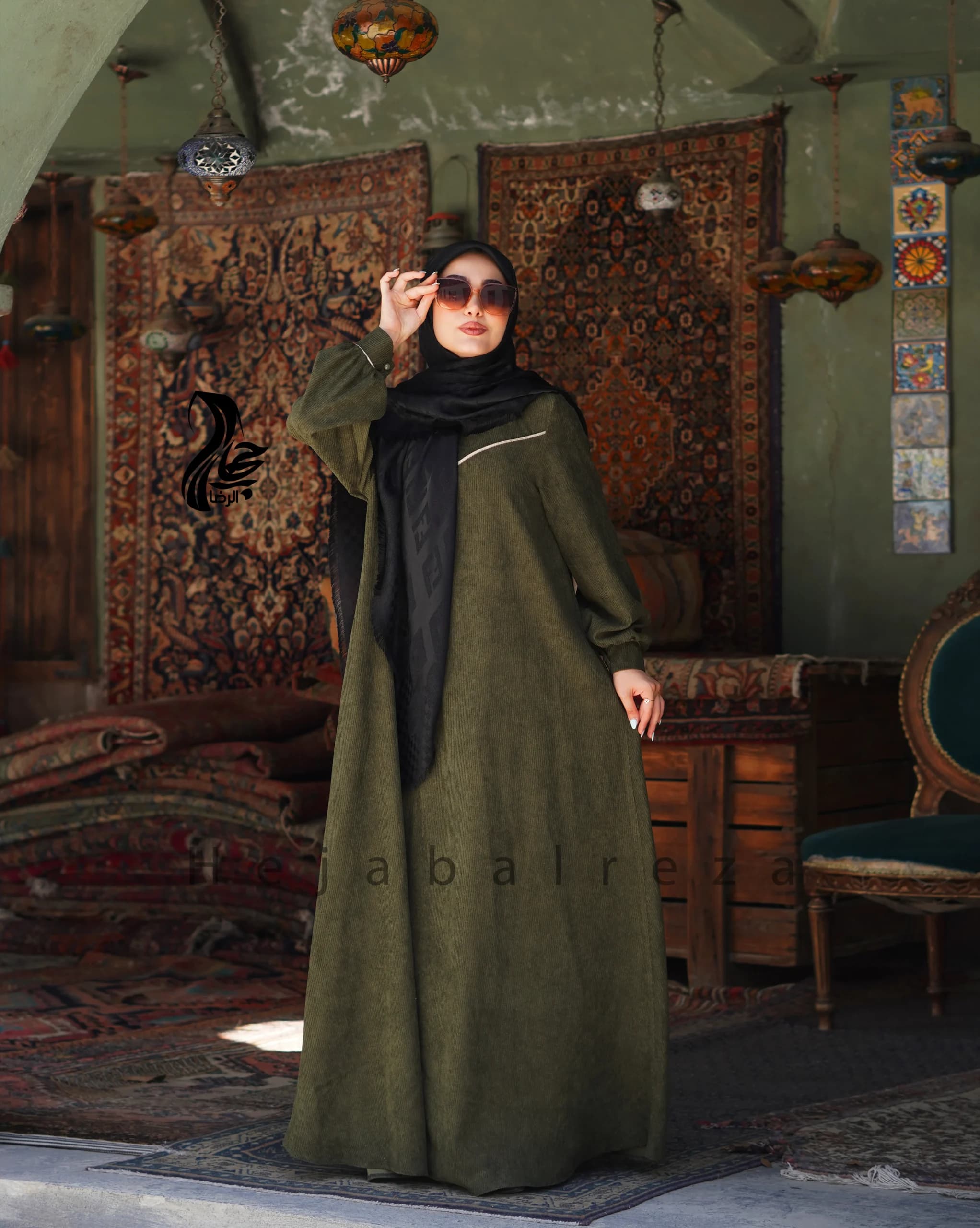 مانتو عبایی تبسم — تصویر ۳