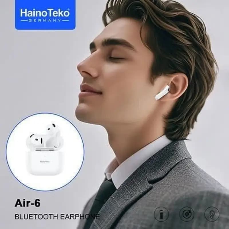 هندزفری بلوتوثی هاینو تکو مدل Air-6 — تصویر ۳