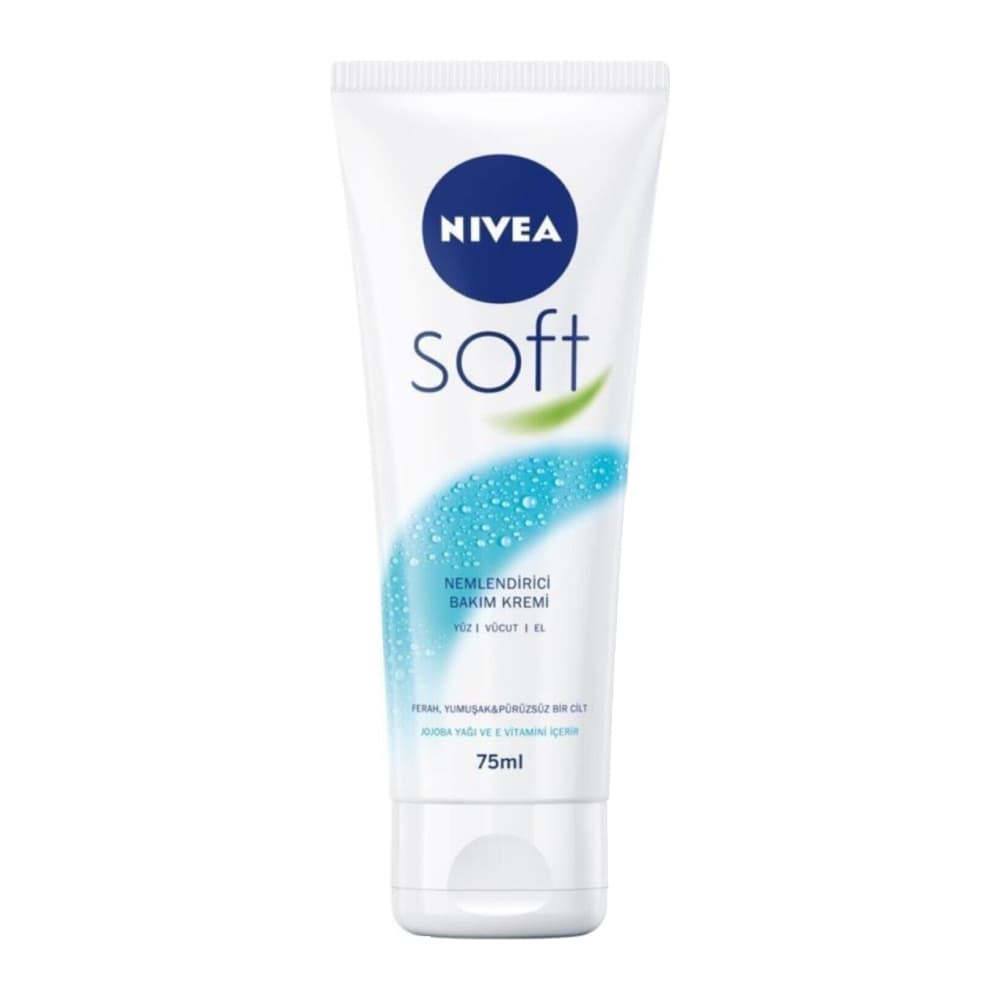 کرم مرطوب کننده دست و بدن نیوآ Nivea مدل Soft تیوپی
