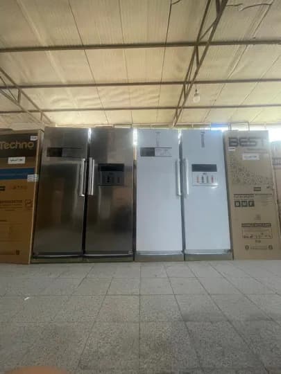 یخچال فریزر دوقلو جنرال 40 فوت هوم‌بار هیمالیایی مدل GBH40