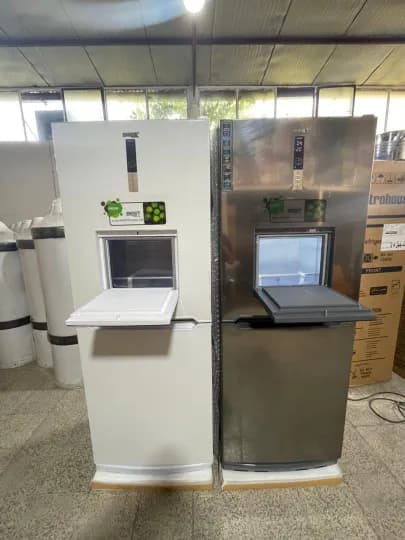 یخچال ٢٧ فوت هومبار دار – تکنو 2 فن ( بدون برفک ) مدل GBH-W24 — تصویر ۳