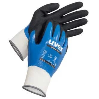دستکش تمام مواد نیتریل و برش مدل uvex unilite 7710f safety glove