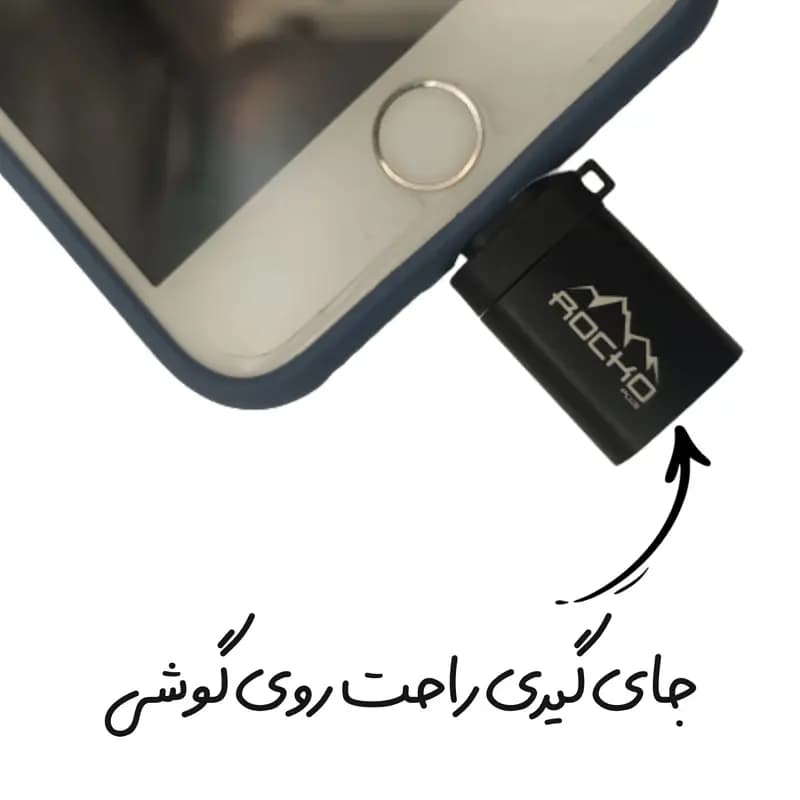 مبدل لایتنینگ OTG روکو پلاس مدل RP-IG103i — تصویر ۴