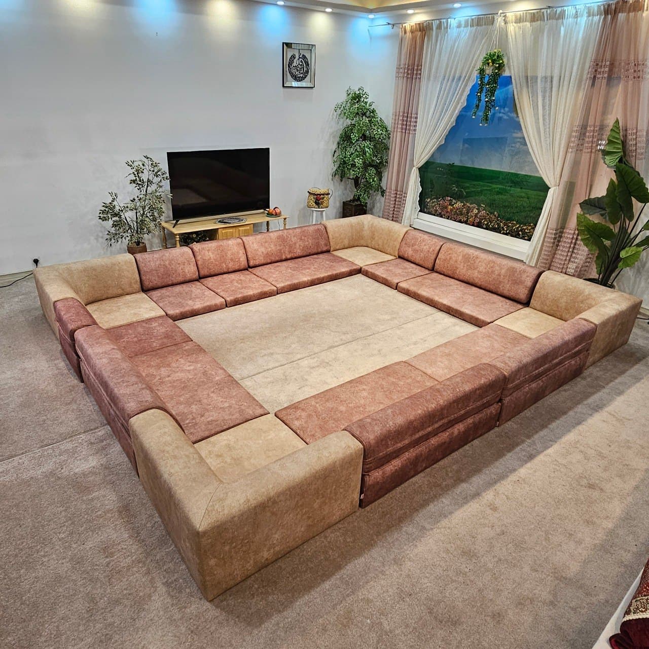 مبلکرسی ۱۶ نفره مربع — تصویر ۳