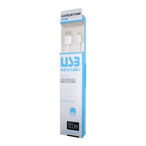 کابل لایتنینگ کینگ استار مدل K07 i طول 1.2 متر — تصویر ۲