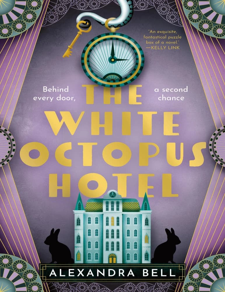 کتاب The White Octopus Hotel (هتل اختاپوس سفید) اثر Alexandra Bell نسخه انگلیسی PDF