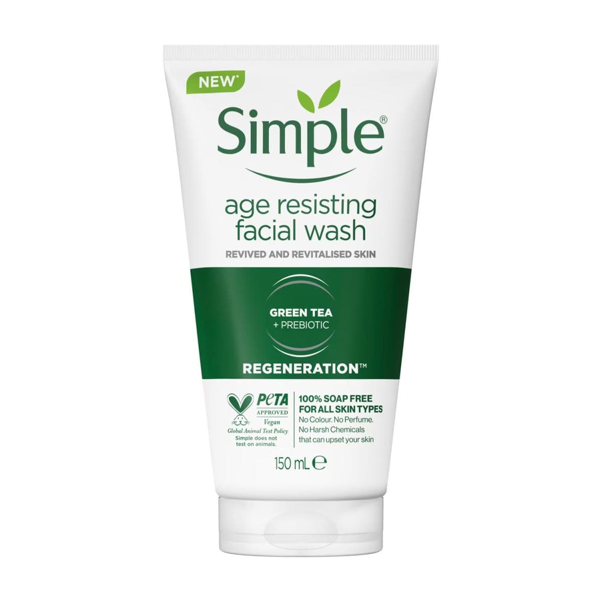 ژل شستشو ضد پیری سیمپل مدل Simple Regeneration Age Resisting