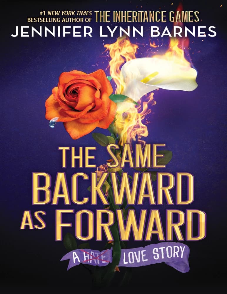 کتاب The Same Backward as Forward (یکسان از جلو و عقب) اثر Jennifer Lynn Barnes نسخه انگلیسی PDF