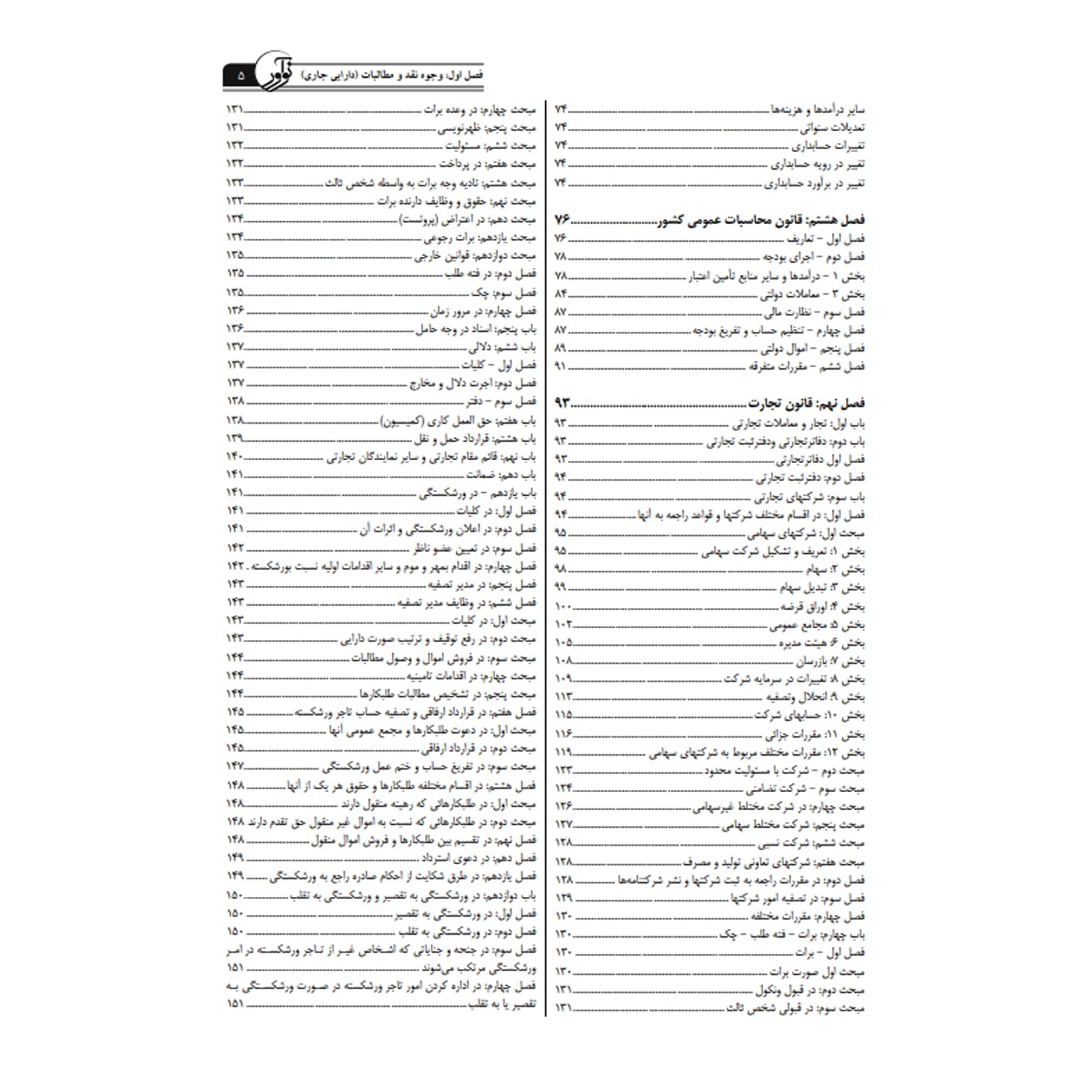 کتاب درسنامه کارشناسی رسمی حسابداری و حسابرسی | نوآور — تصویر ۴