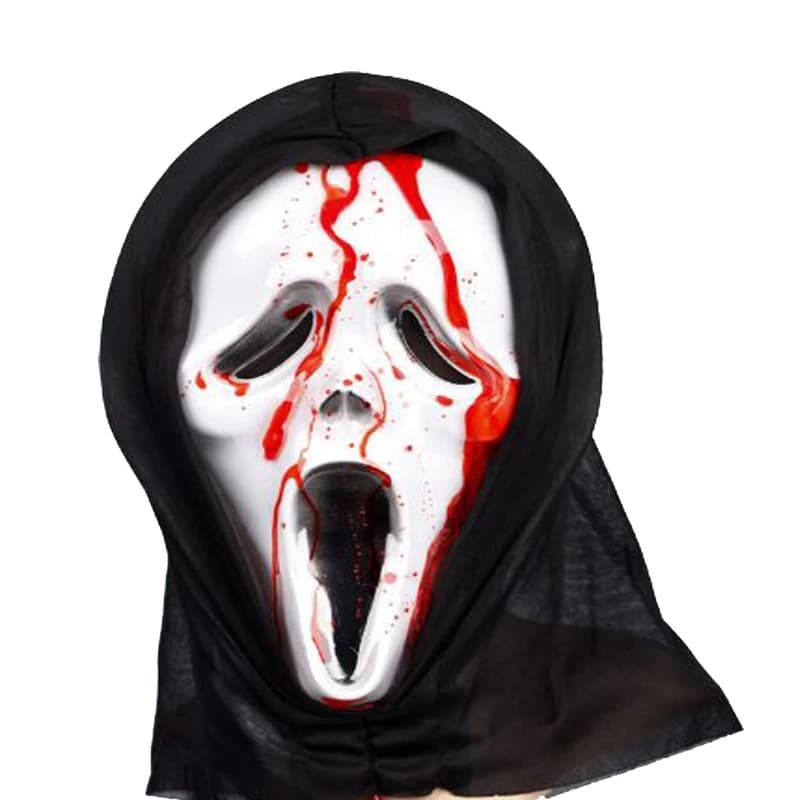 ماسک جیغ خون‌ریزی‌کننده | ماسک Scream همراه با پمپ خون مصنوعی — تصویر ۵