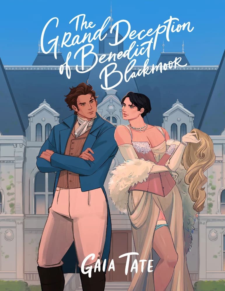 کتاب The Grand Deception of Benedict Blackmoor (فریب بزرگ بندیکت بلکمور) اثر Gaia Tate نسخه انگلیسی PDF