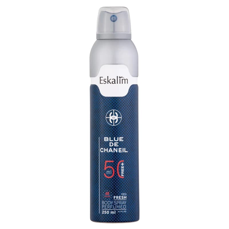 بادی اسپری مردانه اسکالیم بلو شنل ESKALIM BODY SPRAY BLUE DE CHANEIL 250ML