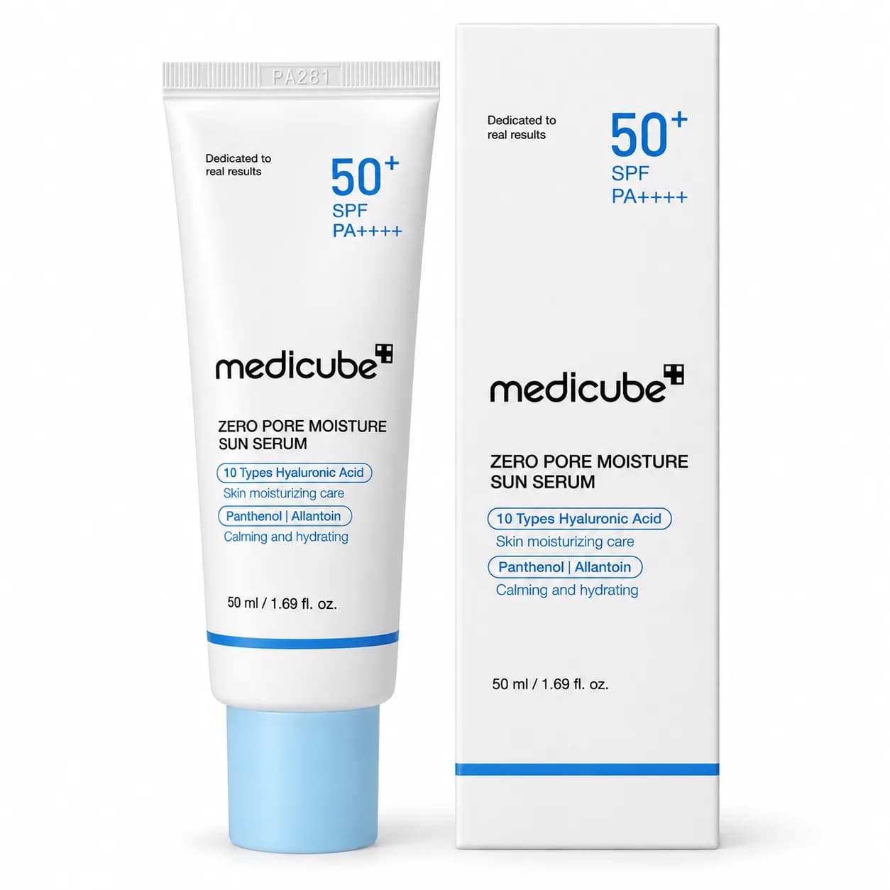 کرم ضد آفتاب رنگی مدی کیوب Medicube مدل PDRN Pink Tone Up SPF50+ حجم 50 میلی لیتر