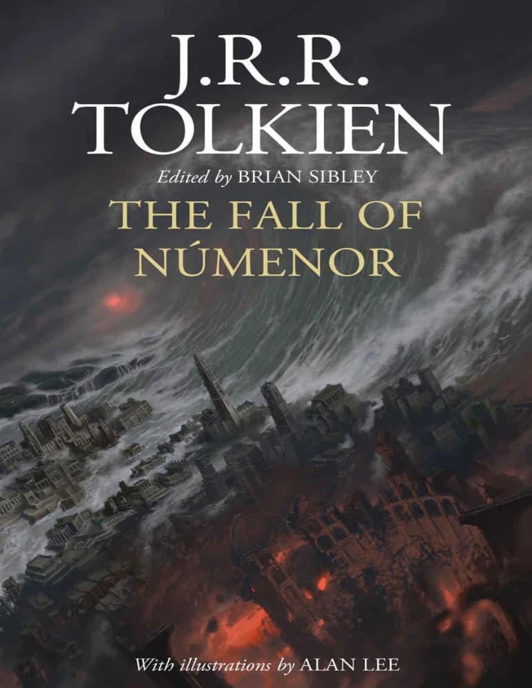 کتاب The Fall of Númenor (سقوط نومنور) اثر J. R. R. Tolkien نسخه انگلیسی PDF