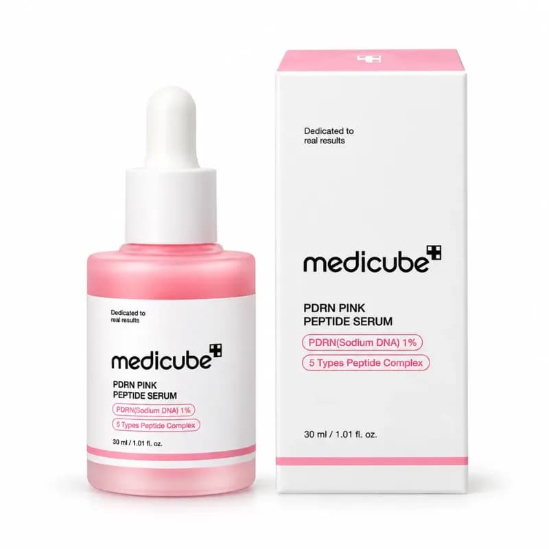 سرم PDRN و پپتاید صورتی مدی کیوب MEDICUBE حجم 30 میلی لیتر — تصویر ۴