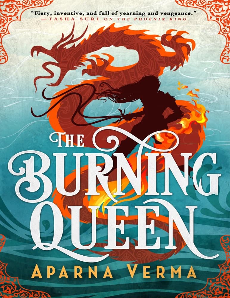 کتاب The Burning Queen (ملکه سوزان) اثر Aparna Verma نسخه انگلیسی PDF