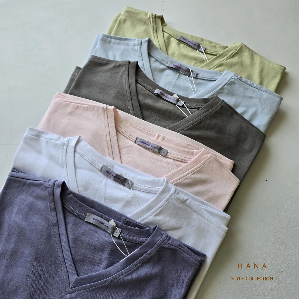 تیشرت یقه هفت لونا👕 — تصویر ۵